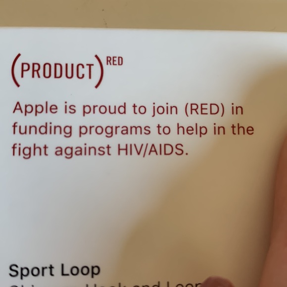 Sport Loop for Apple Watch™ 44mm - (PRODUCT)- RED - Picture 6 of 8